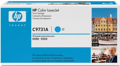

Тонер-картридж HP, Голубой, C9731A
