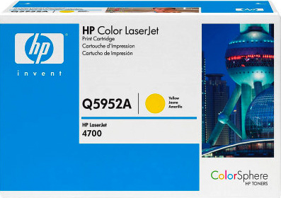 

Тонер-картридж HP, Желтый, Q5952A