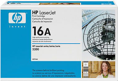 Картридж HP 16A (Q7516A) - общий вид