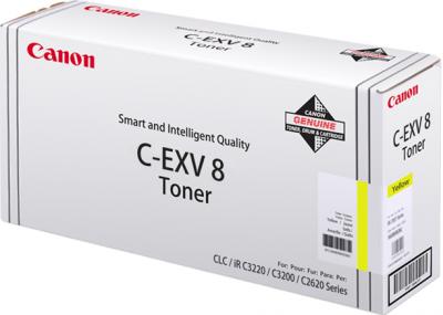 Тонер-картридж Canon C-EXV8Y (7626A002) - общий вид