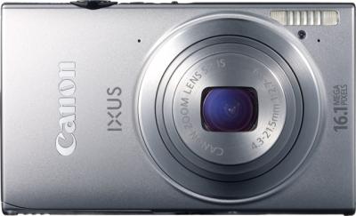Компактный фотоаппарат Canon IXUS 240 HS Silver - Вид спереди