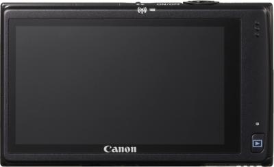Компактный фотоаппарат Canon IXUS 240 HS Black - Вид сзади: дисплей