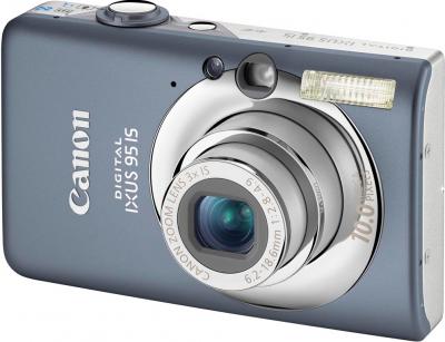 Компактный фотоаппарат Canon Digital IXUS 95 IS (PowerShot SD1200 IS) - Вид спереди