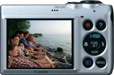 Компактный фотоаппарат Canon PowerShot A810 Silver - Общий вид
