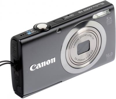 Компактный фотоаппарат Canon PowerShot A2300 Black - общий вид