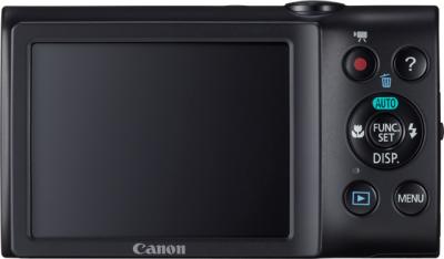 Компактный фотоаппарат Canon PowerShot A2300 Black - вид сзади