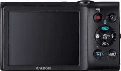 Компактный фотоаппарат Canon PowerShot A2400 IS Black - Вид сзади