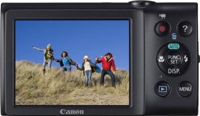 Компактный фотоаппарат Canon PowerShot A2400 IS Pink - Вид сзади