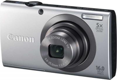 Компактный фотоаппарат Canon PowerShot A2300 Silver - общий вид