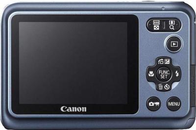 Компактный фотоаппарат Canon PowerShot A800 Gray - Вид сзади