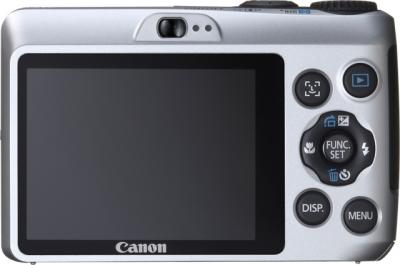 Компактный фотоаппарат Canon PowerShot A1200 Silver - Вид сзади