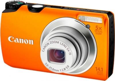 Компактный фотоаппарат Canon PowerShot A3200 IS Orange