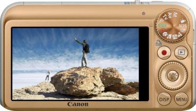 Компактный фотоаппарат Canon PowerShot SX210 IS Gold - Общий вид