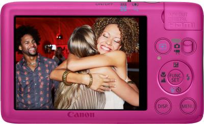 Компактный фотоаппарат Canon Digital IXUS 130 / PowerShot SD1400 IS (розовый) - Общий вид