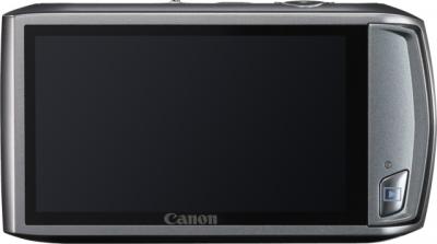 Компактный фотоаппарат Canon IXUS 310 HS Silver - Вид сзади