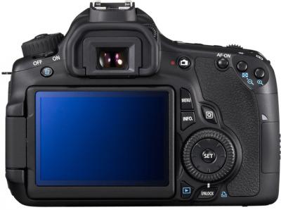 Зеркальный фотоаппарат Canon EOS 60D Kit 18-135mm IS - Вид сзади