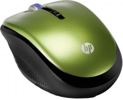 Мышь HP XP359AA Green USB - общий вид