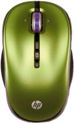 Мышь HP XP359AA Green USB - общий вид