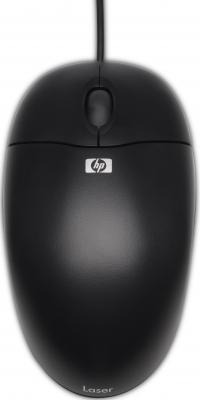 Мышь HP Laser Mouse Black USB (GW405AA) - общий вид