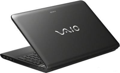Ноутбук Sony SVE1511X1RB - Вид сзади