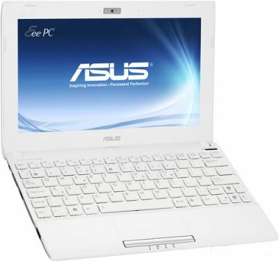 Ноутбук Asus EEE PC 1025C-WHI024S - Вид спереди сбоку