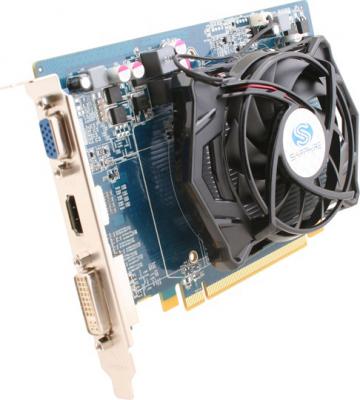 Видеокарта Sapphire Radeon HD 5550 512MB GDDR5 (11170-20-10R) - вид сбоку