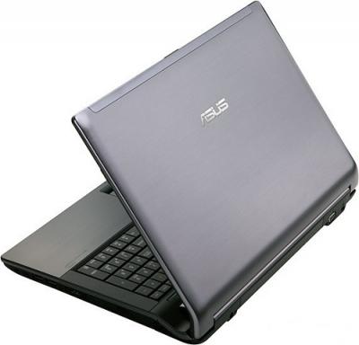 Ноутбук Asus N53SM-SX155V (90NBGC718W3745VD13AY)  - Вид сзади