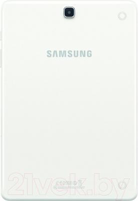 Планшет Samsung Galaxy Tab A 9.7 16GB LTE / SM-T555 (белый) - вид сзади