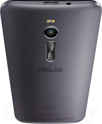 Смартфон Asus ZenFone 2 ZE551ML (серебристый) - вид сзади