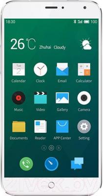 Смартфон Meizu MX4 (16GB, серебристый)