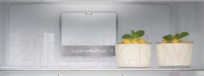 Холодильник с морозильником Whirlpool BSNF 8101 W
