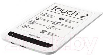 Электронная книга PocketBook Touch Lux 2 / 626 (белый, с чехлом)