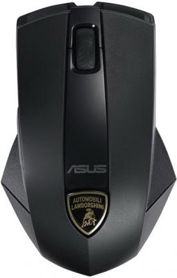 Мышь Asus WX-Lamborghini Wireless Laser Mouse Black - общий вид