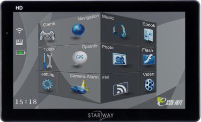 GPS навигатор Starway 7X - общий вид