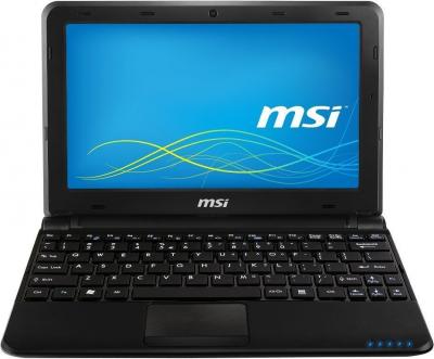 Ноутбук MSI U180-057XBY - спереди