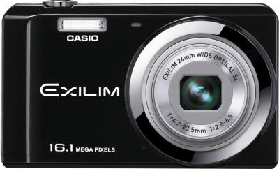 Компактный фотоаппарат Casio Exilim EX-ZS6 (черный) - общий вид