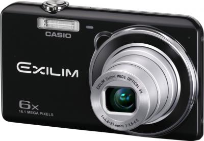 Компактный фотоаппарат Casio Exilim EX-ZS20 (черный) - общий вид