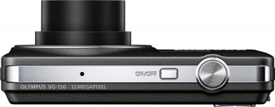 Компактный фотоаппарат Olympus VG-150 Black - вид сверху