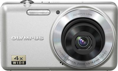 Компактный фотоаппарат Olympus VG-150 Silver - вид спереди