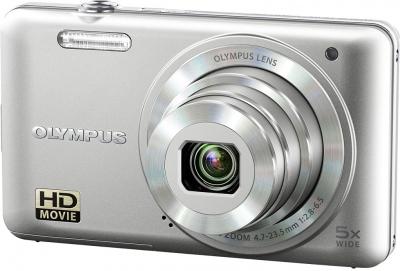 Компактный фотоаппарат Olympus VG-160 Silver - общий вид