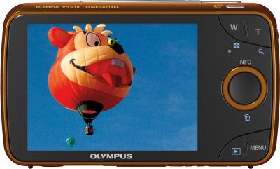 Компактный фотоаппарат Olympus VH-210 Orange - общий вид