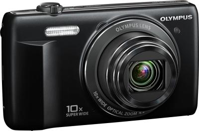 Компактный фотоаппарат Olympus VR-340 Black - общий вид