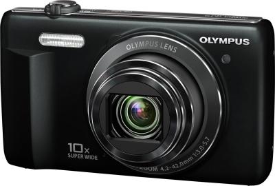 Компактный фотоаппарат Olympus VR-340 Black - общий вид