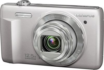 Компактный фотоаппарат Olympus VR-360 Silver - общий вид