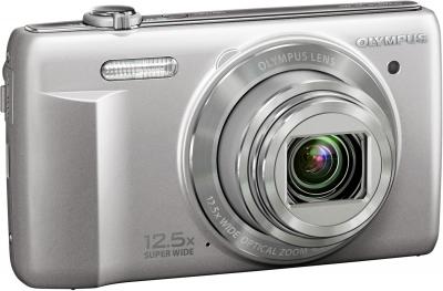 Компактный фотоаппарат Olympus VR-360 Silver - общий вид