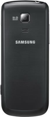 Мобильный телефон Samsung C3782 Evan Black (GT-C3782 OKASER) - вид сзади
