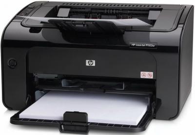 Принтер HP LaserJet P1102w (CE658A) - общий вид