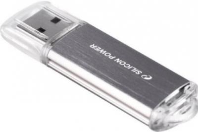 Usb flash накопитель Silicon Power Ultima II I-Series Silver 32 Gb (SP032GBUF2M01V1S) - общий вид