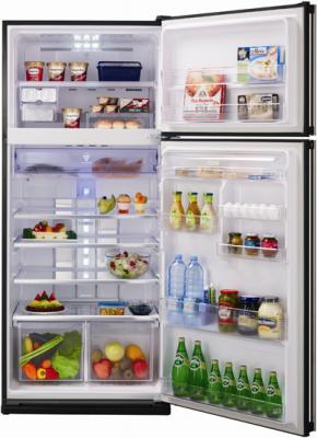 Холодильник с морозильником Sharp SJ-GC700VBK - общий вид