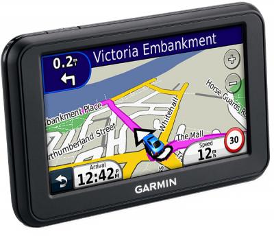 GPS навигатор Garmin Nuvi 50 - повернут